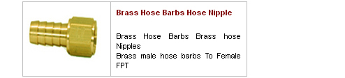 brass hose barbs hose hipple